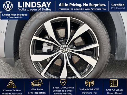 Certified 2025 Volkswagen Atlas SEL Premium R-Line AWD/4WD image 9