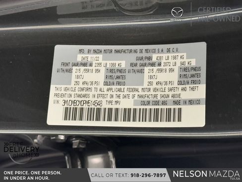 Used 2023 MAZDA CX-30 AWD 2.5 S w/ Preferred Package image 54