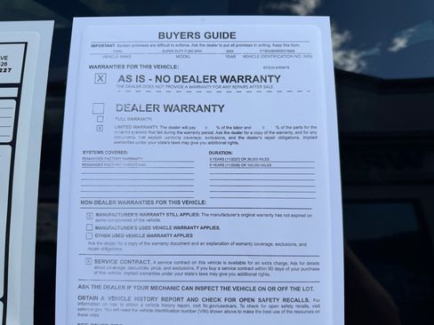 Used 2024 Ford F250 Lariat w/ Lariat Ultimate Package image 31