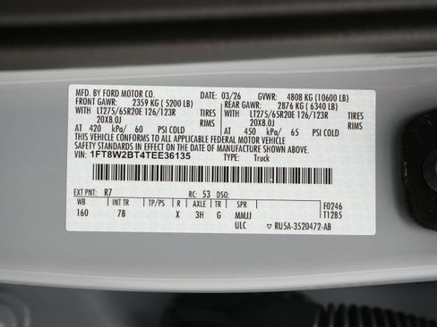 New 2026 Ford F250 Platinum image 29