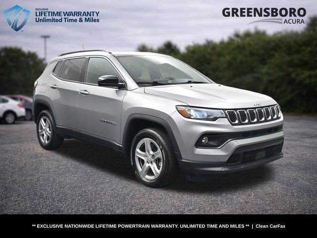 Used 2023 Jeep Compass Latitude w/ Sun and Sound Group AWD/4WD 360° Tour