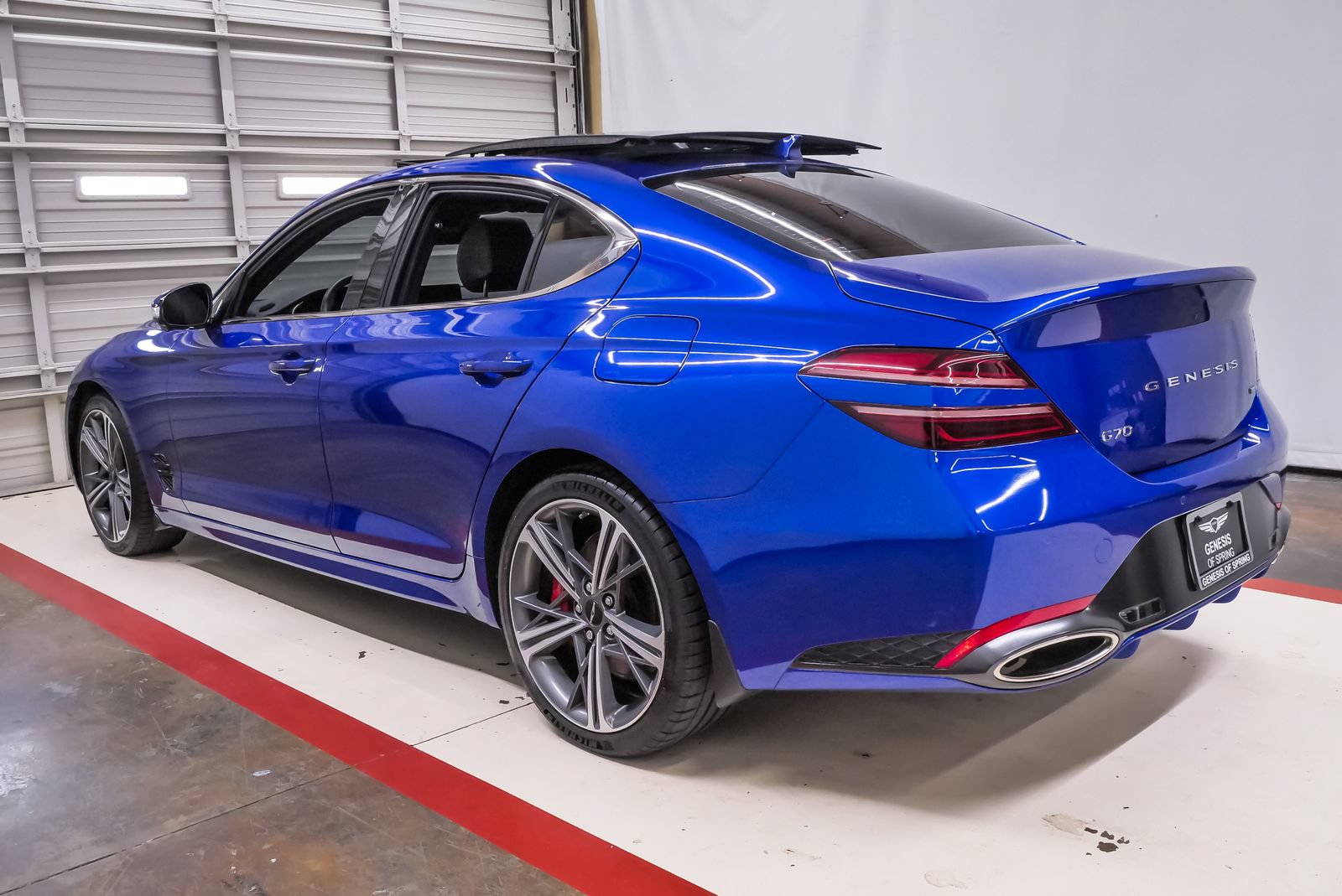 Certified 2025 Genesis G70 3.3T Advanced w/ Sport Prestige Package RWD image 8