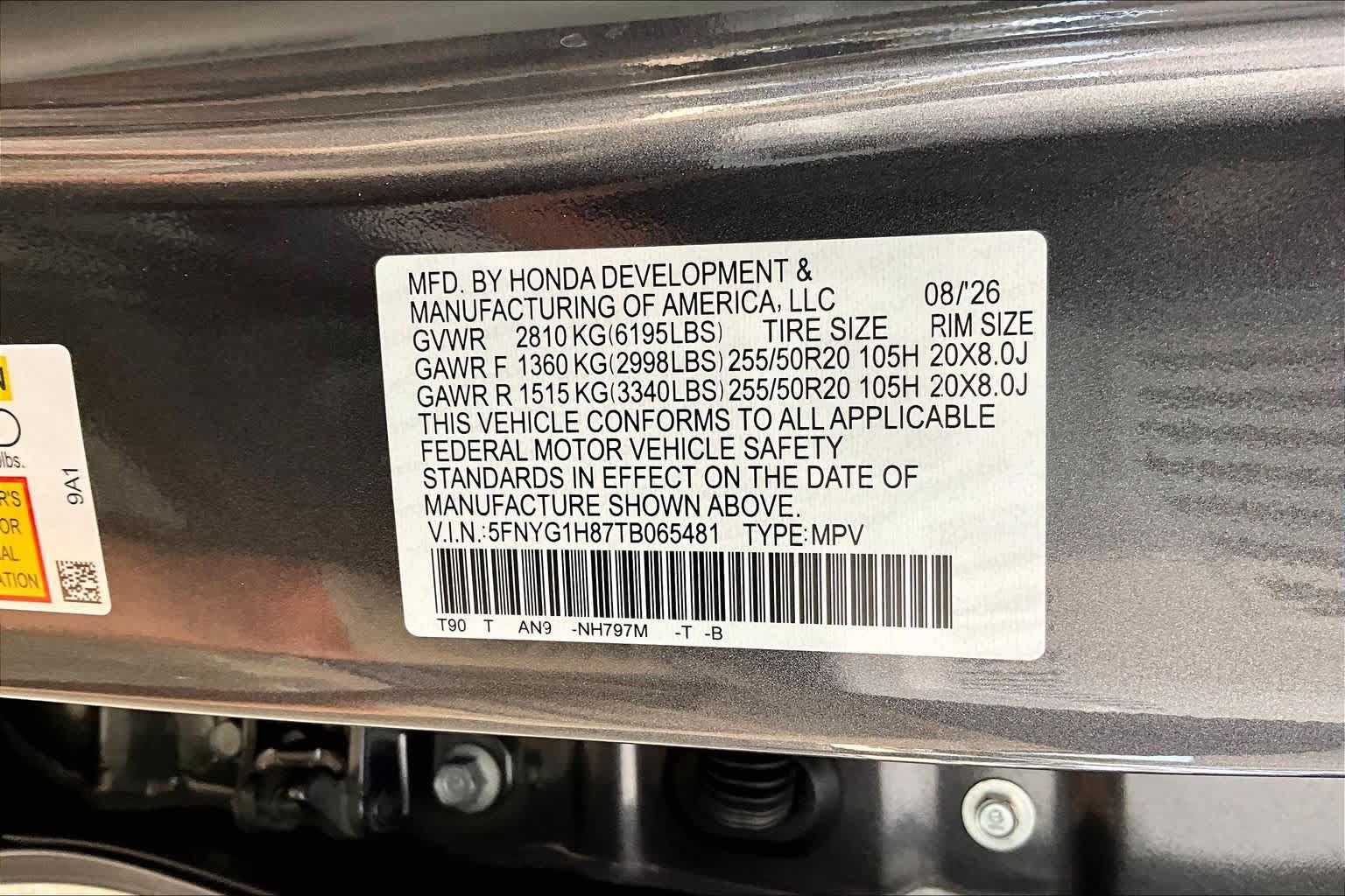 New 2026 Honda Pilot Elite image 21