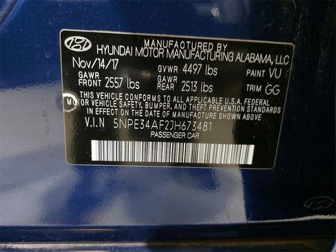 Used 2018 Hyundai Sonata Limited w/ Limited Ultimate Package 03 image 33