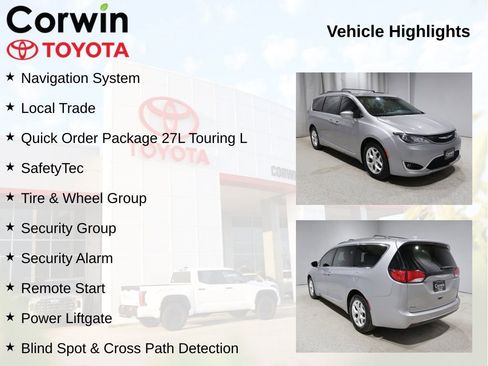 Used 2017 Chrysler Pacifica Touring-L w/ Tire & Wheel Group FWD image 11