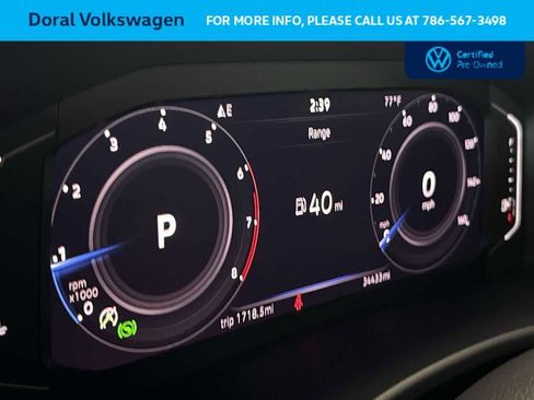 Certified 2023 Volkswagen Atlas Cross Sport SE w/ Black Wheel Package FWD image 16