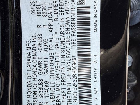 Used 2024 Honda Civic LX image 28