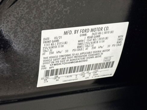 Used 2021 Ford Explorer XLT w/ Class III Trailer Tow Package RWD image 30