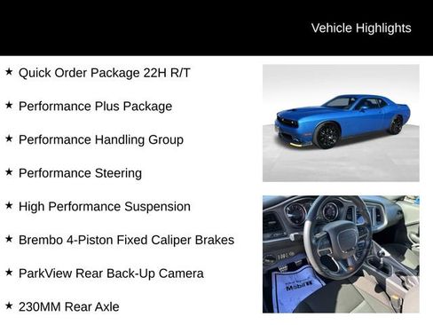 Used 2019 Dodge Challenger R/T w/ Performance Plus Package image 8