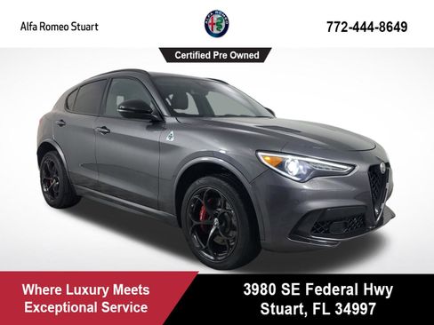 Used 2022 Alfa Romeo Stelvio Quadrifoglio w/ Active Assist Plus Package AWD/4WD image 1