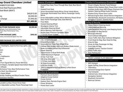 New 2026 Jeep Grand Cherokee Limited w/ Limited Altitude Package