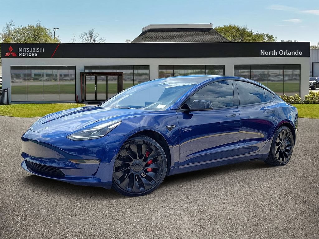 Used 2022 Tesla Model 3 Performance AWD/4WD image 1