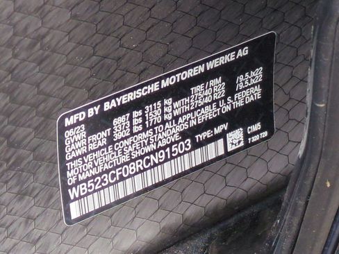Used 2024 BMW iX xDrive50 w/ Premium Package AWD/4WD image 33