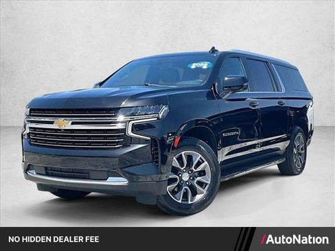Used 2022 Chevrolet Suburban LT w/ LT Signature Package RWD image 1