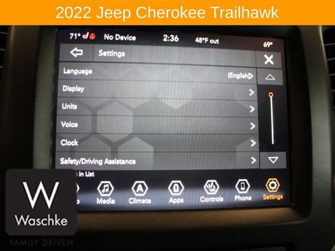Used 2022 Jeep Cherokee Trailhawk image 55