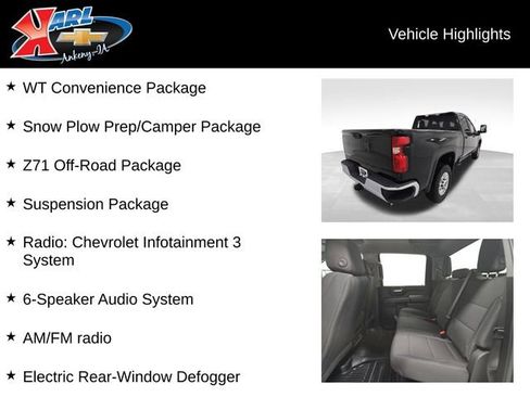 New 2026 Chevrolet Silverado 2500 W/T w/ WT Convenience Package image 3