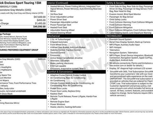 Used 2025 Buick Enclave Sport Touring FWD image 32