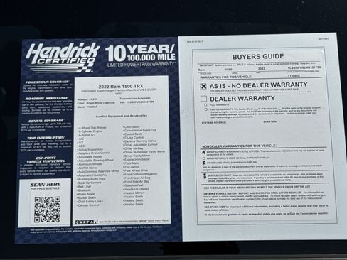 Used 2022 RAM 1500 TRX w/ TRX Level 2 Equipment Group AWD/4WD image 40