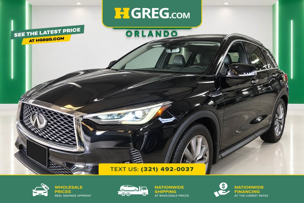 Used 2021 INFINITI QX50 Luxe FWD image 1