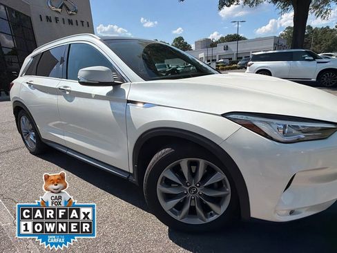 Certified 2020 INFINITI QX50 Luxe w/ Navigation Package FWD image 1