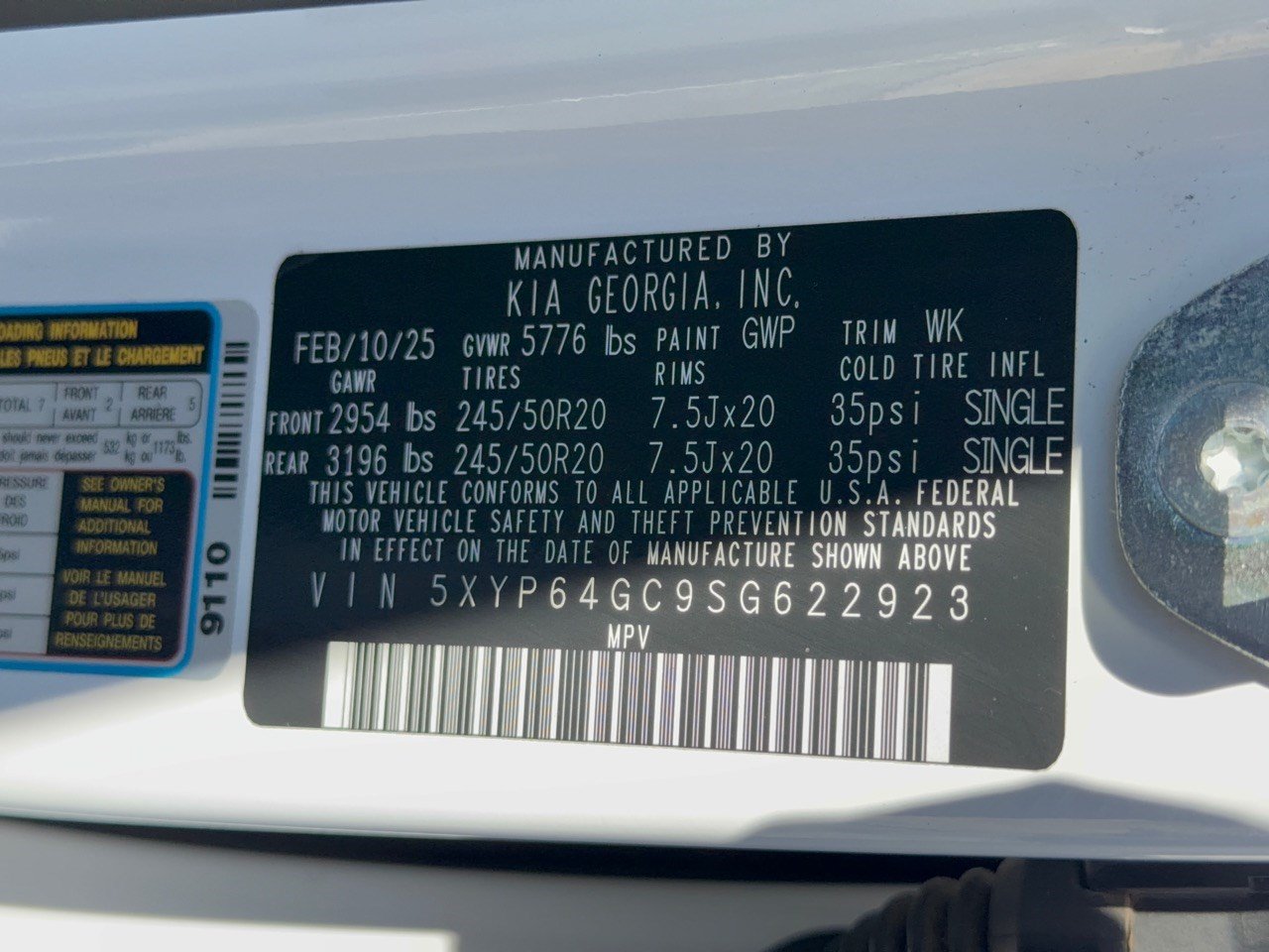 Used 2025 Kia Telluride S FWD image 31