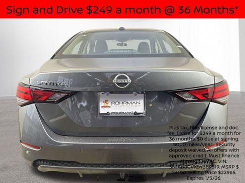 New 2025 Nissan Sentra SV w/ All-Weather Package image 32