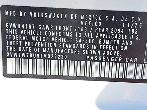 New 2026 Volkswagen Jetta SE image 32