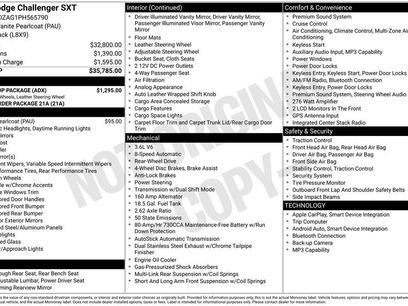 Used 2023 Dodge Challenger SXT w/ Blacktop Package