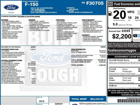 Used 2023 Ford F150 XLT w/ Equipment Group 302A High image 2