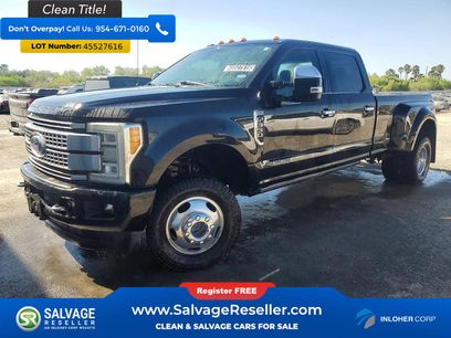 Used 2018 Ford F350 Platinum w/ Platinum Ultimate Package