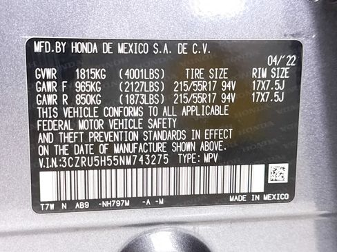 Used 2022 Honda HR-V EX image 35
