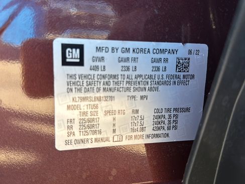 Used 2022 Chevrolet TrailBlazer LT w/ Convenience Package image 45