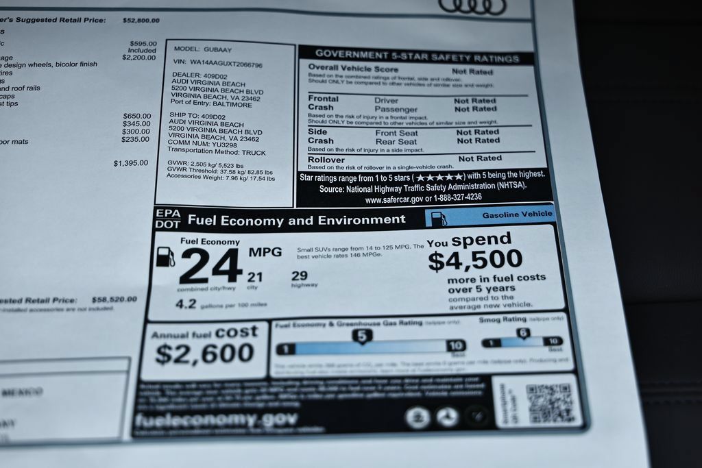 New 2026 Audi Q5 2.0T AWD/4WD image 26