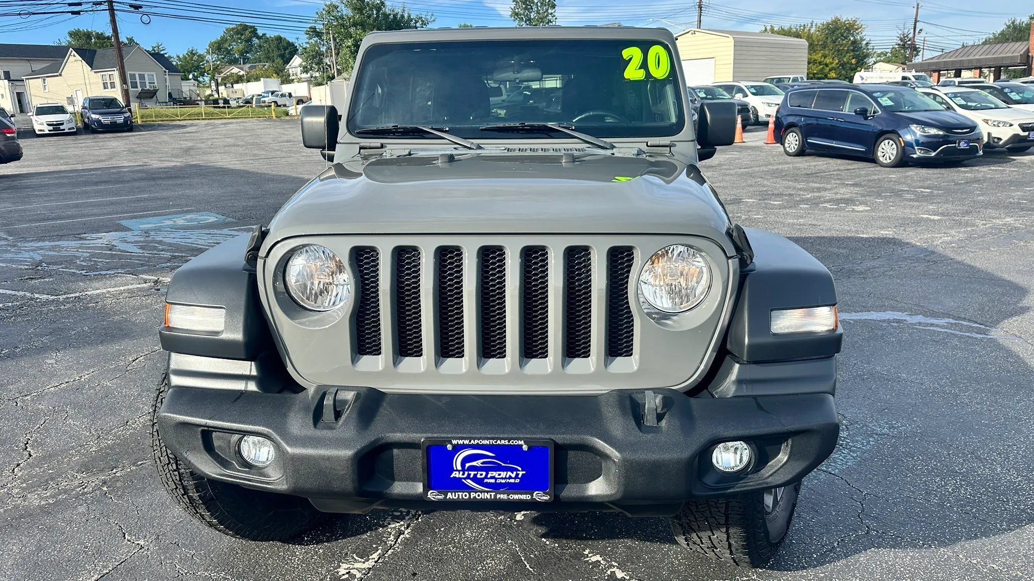 Used 2020 Jeep Wrangler Unlimited Sport w/ Technology Group AWD/4WD image 2