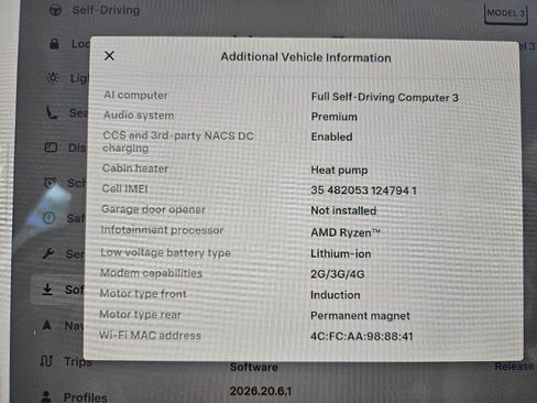Used 2023 Tesla Model 3 Long Range AWD/4WD image 3