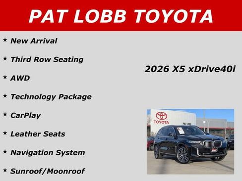 Used 2026 BMW X5 xDrive40i w/ Premium Package image 40