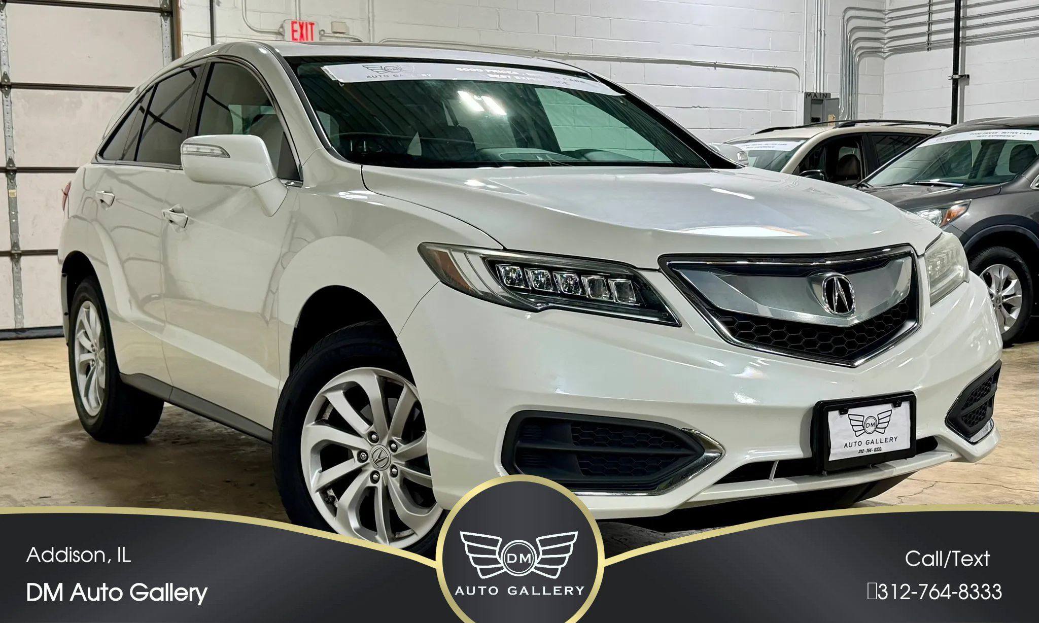 Used 2017 Acura RDX w/ Technology Package AWD/4WD image 3