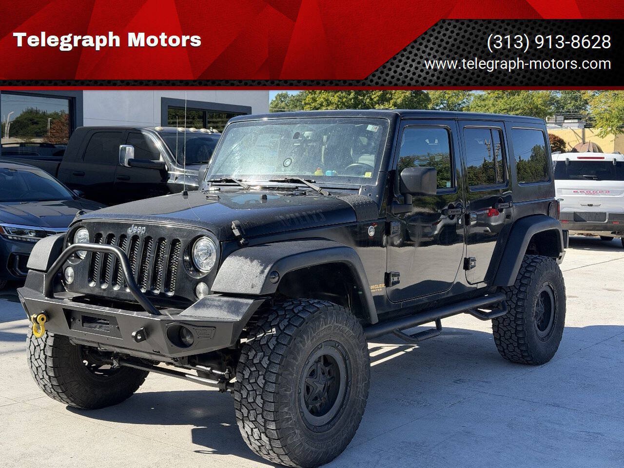 Used 2017 Jeep Wrangler Unlimited Sport w/ Quick Order Package 24S AWD/4WD image 1