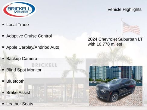 Used 2024 Chevrolet Suburban LT RWD image 16