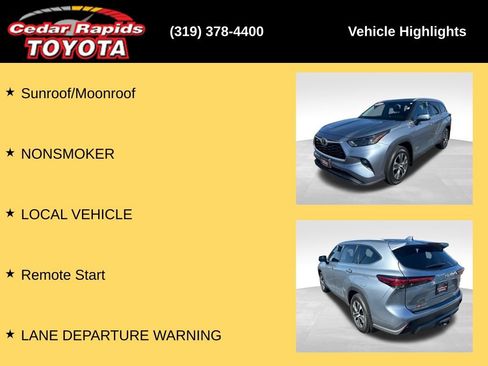 Used 2022 Toyota Highlander XLE AWD/4WD image 22