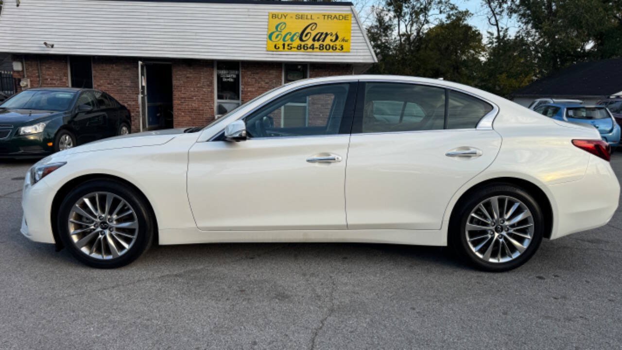 Used 2021 INFINITI Q50 Luxe w/ Cargo Package AWD/4WD image 5