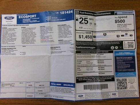 Used 2018 Ford EcoSport Titanium AWD/4WD image 37
