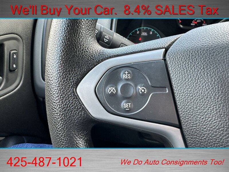 Used 2016 Chevrolet Colorado W/T w/ WT Convenience Package RWD image 15