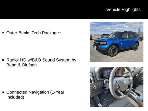 New 2026 Ford Bronco Sport Outer Banks w/ Outer Banks Tech Package+ AWD/4WD image 7