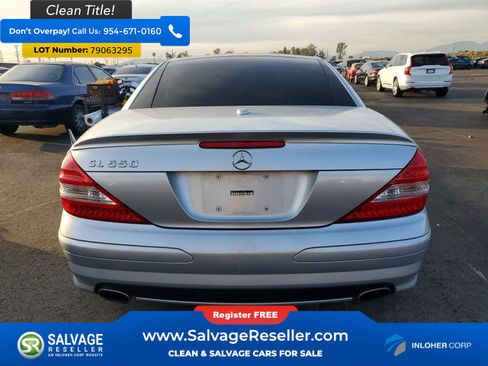 Used 2007 Mercedes-Benz SL 550 Roadster image 8