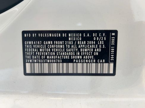 New 2026 Volkswagen Jetta SE image 21