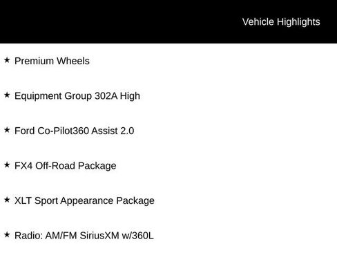 Used 2023 Ford F150 XLT w/ Equipment Group 302A High image 4