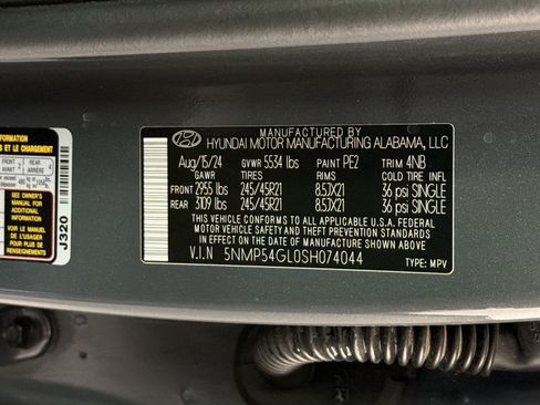 Used 2025 Hyundai Santa Fe Calligraphy FWD image 21