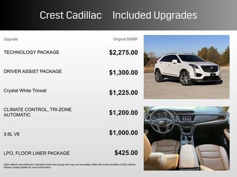 Certified 2025 Cadillac XT5 Premium Luxury w/ Technology Package image 6