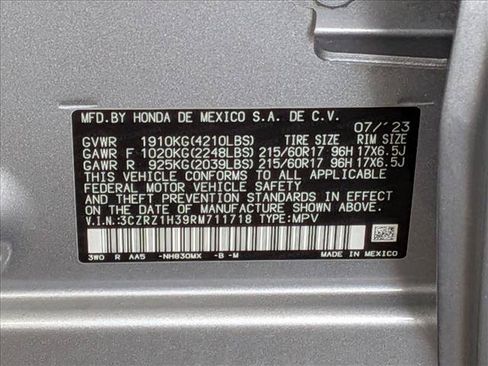 Used 2024 Honda HR-V LX image 26